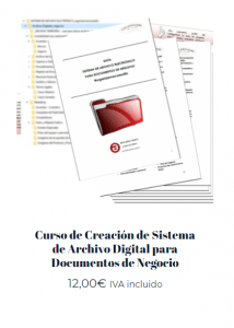 sistema de organización de archivos digitales